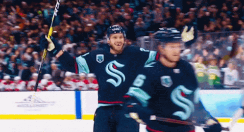 Seattle Kraken Chris Driedger GIF