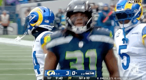 Seattle Seahawks Kam Chancellor Proudly Look On Cam GIF