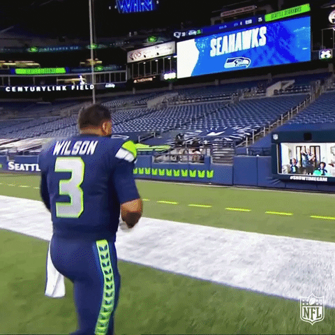 Seattle Seahawks Virtual Family Hug GIF
