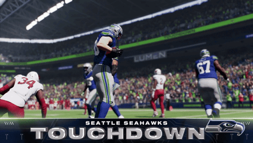 Seattle Seahawks Vs Arizona Cardinals Football GIF