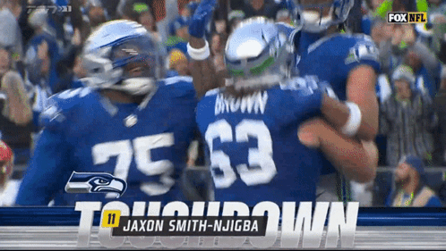 Seattle Seahawks Winning Touchdown GIF