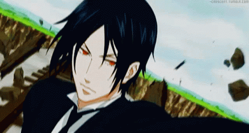 Sebastian Michaelis Black Butler Anime Power GIF