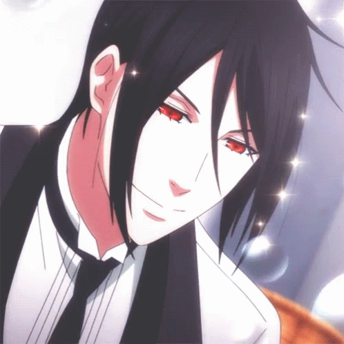 Sebastian Michaelis Black Butler Handsome GIF