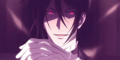 Sebastian Michaelis Black Butler Remove Gloves GIF