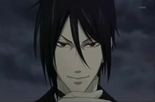 Sebastian Michaelis Black Butler Thumb Lick GIF