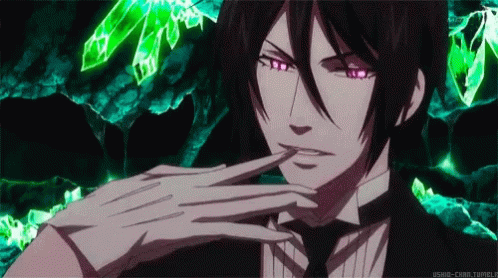 Sebastian Michaelis Cool Anime Boy GIF