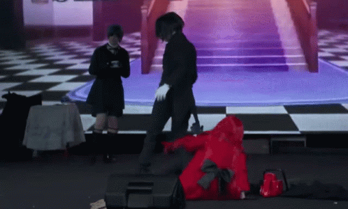 Sebastian Michaelis Grell Sutcliff Live Stage GIF