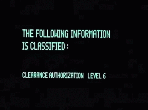 This Information Is Classified Top Secret GIF