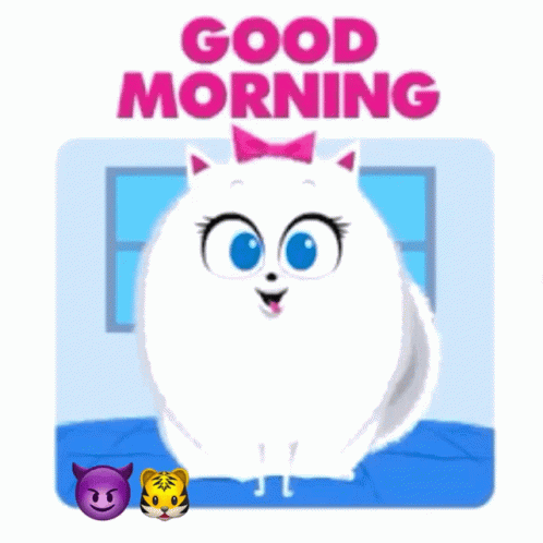 Secret Life Of Pets Gidget Good Morning Team GIF