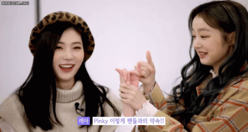 Secret Number Pinky Swear GIF
