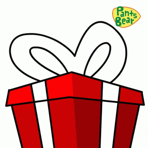 Secret Santa Bear GIF