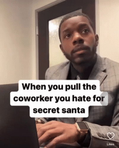 Secret Santa Coworker GIF
