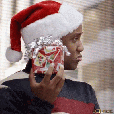 Secret Santa Guessing GIF