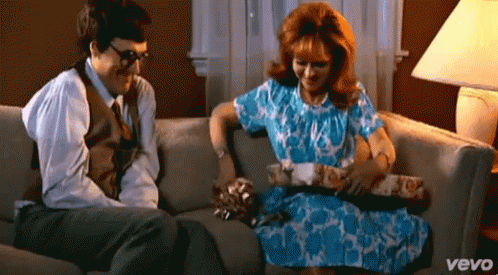 Secret Santa Woman Unboxing Gift GIF