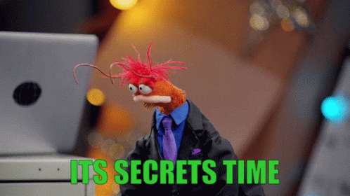 Secret Time Beaker Muppets GIF