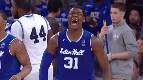 Secton Hall Team Fired Up Excited For Success GIF