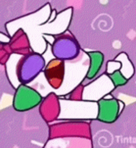 Glamrock Chica Happy Security Breach GIF