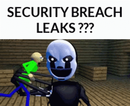 Security Breach Leaks Meme GIF