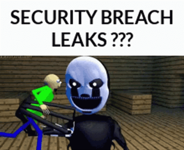 Security Breach Leaks Meme GIF