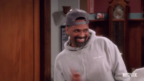 Security Guy Making Funny Face Saying Im Omw Sis GIF