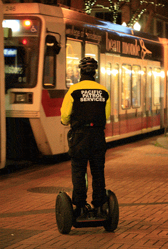 Security In Front Of A Train GIF