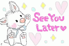 See You Later Bunny GIF
