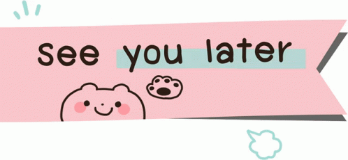 See You Later Cute Bear GIF