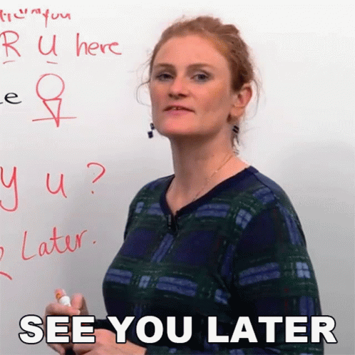 See You Later Teacher GIF