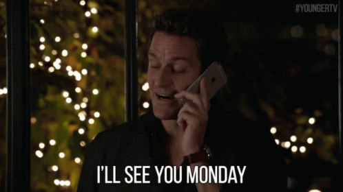 See You Monday Peter Hermann GIF