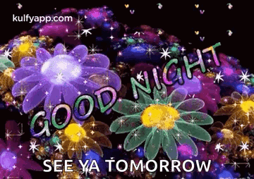 See You Tomorrow Goodnight Animation GIF