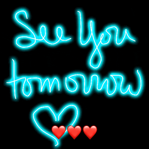 See You Tomorrow See You Later Gif GIF
