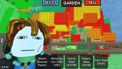 Seeds Garden Sell Video Game Screenshot GIF