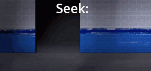 Seek Blue Rainbow Friends GIF