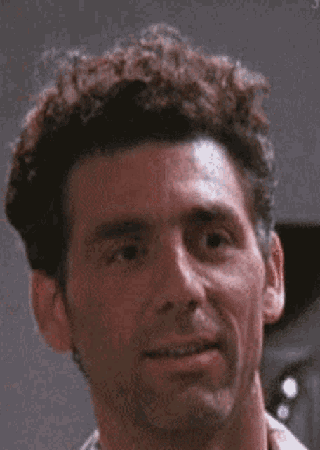 Seinfeld Cosmo Kramer Head Nod GIF