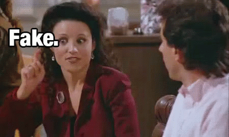Seinfeld Elaine Fake GIF