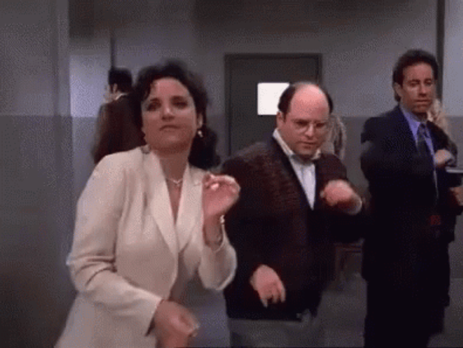 Seinfeld Happy Dance Groove GIF