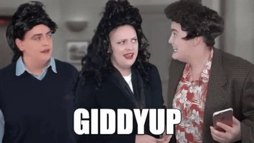 Seinfeld Kramer Giddy Up Giddy Up With Friends GIF