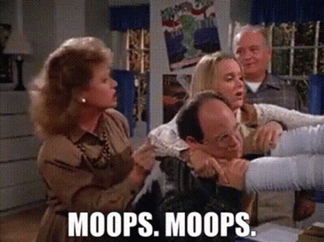 Seinfeld Moops Moops GIF