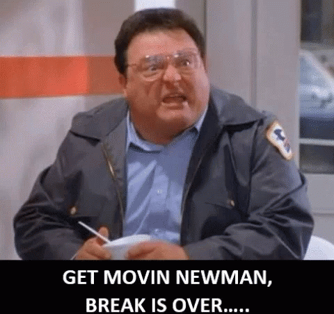 Seinfeld Newman Hot Cop Calendar GIF