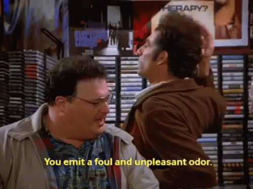 Seinfeld Newman Talking With Old Man GIF