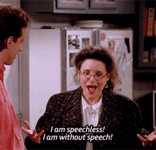 Seinfeld Outrageous Elaine GIF
