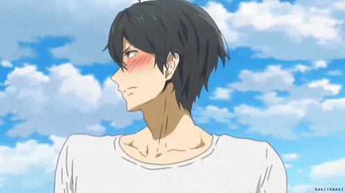 Seishuu Handa Flustered Barakamon Anime GIF