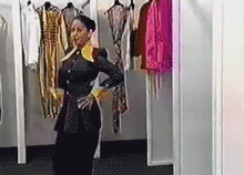Selena Dressing Room GIF