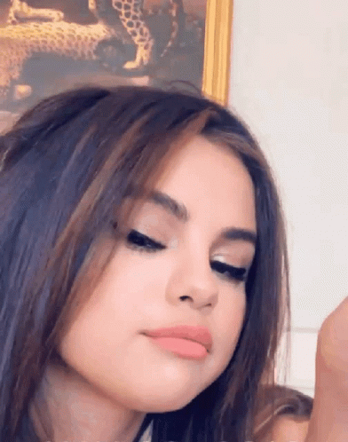 Selena Gomez Biting Foot Fetish GIF