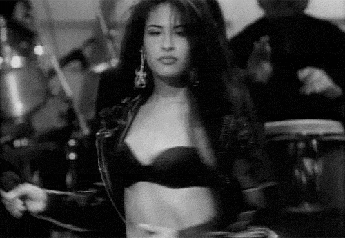 Selena Quintanilla Dance Twirl GIF