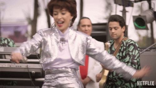 Selena Quintanilla Happy Dancing Body Wave GIF