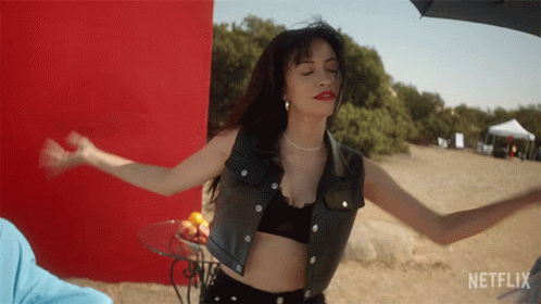 Selena Quintanilla Iconic Waving Hands GIF