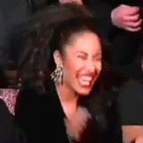 Selena Quintanilla Laughing Loudly GIF