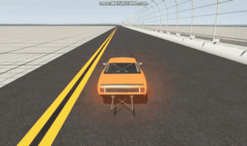 Self Accident Car Crash Animation GIF