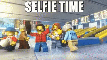 Lego Selfie Time GIF
